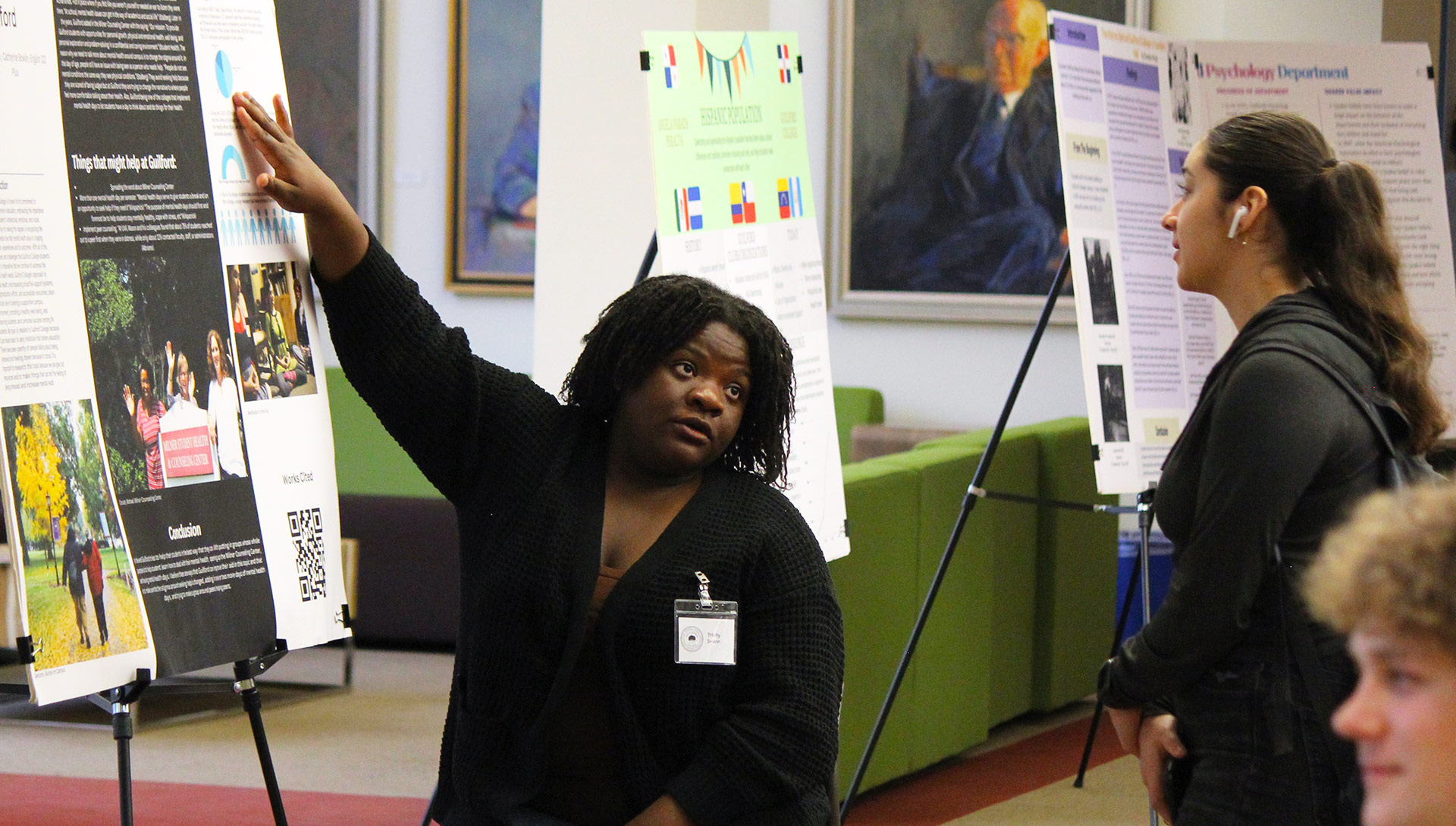 A poster presentation at GUS 2024